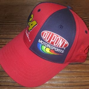 Jeff Gordon DuPont Motorsports racing nu-fit hat